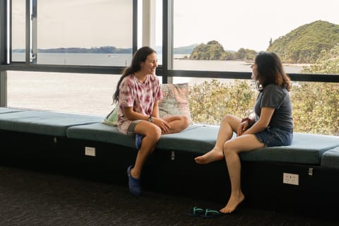 People, Living room, Seating area