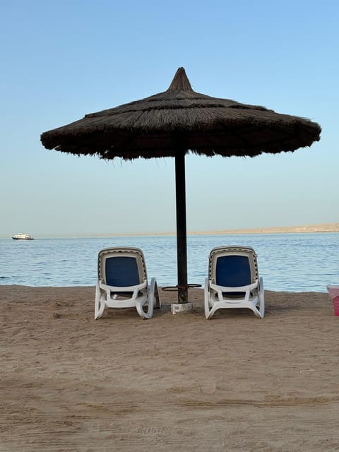 Day, Natural landscape, Beach, Sea view, sunbed