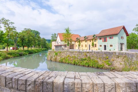Property building, Natural landscape, River view