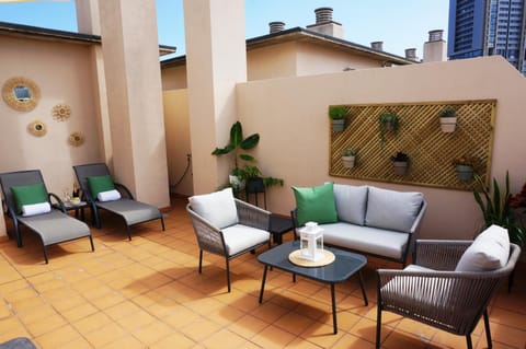 Balcony/Terrace, Seating area, sunbed