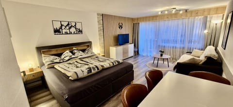 Mountain Holiday Leukerbad Free Parking and WiFi Playroom Apartment in Canton of Valais