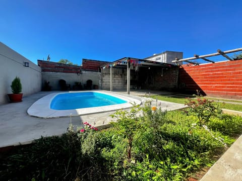 Patio, Day, Natural landscape, Summer, Garden, Garden view, Pool view, Swimming pool, sunbed