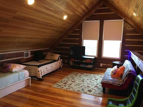 RUSTIC ARMADILLO CABIN with VIEW BY HIDDEN FALL PARK, Fenced yard for Dogs Cabin in Lake Travis