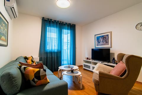 TV and multimedia, Living room, Seating area, air conditioner
