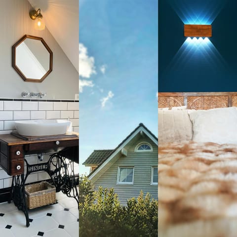 Property building, Bed, Bathroom