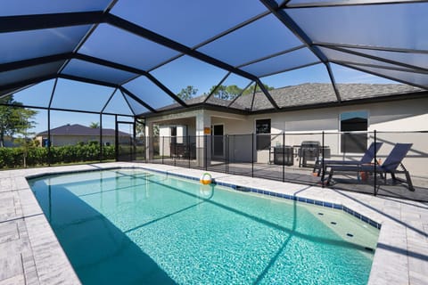 New Build Pool Home With Modern Design and Open Floor Plan in Cape Coral House in North Fort Myers