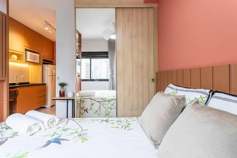 Bed, Photo of the whole room, Bedroom, wardrobe