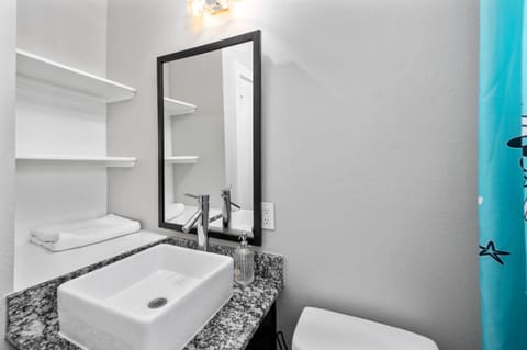 Sleek 1BR Apt with Free Park Near NRG, Med Center & UH Apartment in Houston