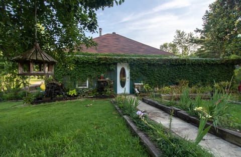 Property building, Garden, Garden view