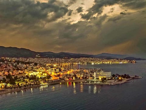 Bird's eye view, City view, Mountain view, Sea view, Sunset