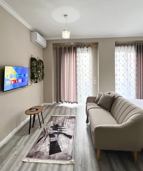 Communal lounge/ TV room, TV and multimedia, Living room, Seating area, Evening entertainment, air conditioner