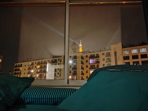 Night, Bedroom, Garden view, Landmark view