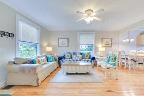 Walk to Lake Michigan Pet-Friendly Charlevoix Gem House in Charlevoix