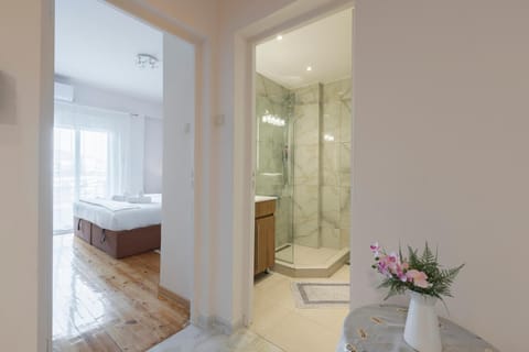 Shower, Bathroom, Photo of the whole room, Bedroom