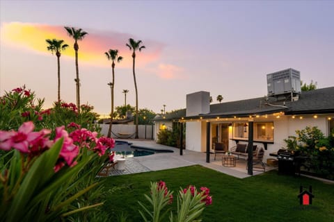 Property building, Garden view