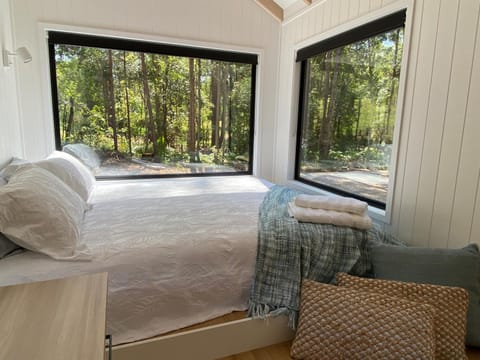 Bed, Natural landscape, Bedroom