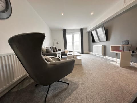 Silver Bay Apartment - Central, Private Parking Apartment in Cleethorpes