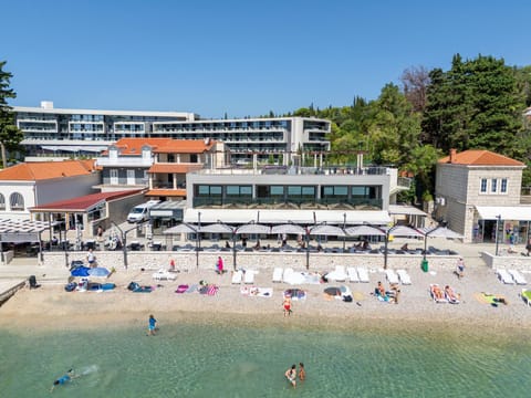 Property building, Natural landscape, Beach, Sea view, Location