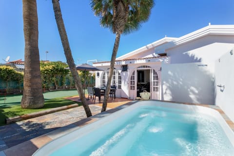 Property building, Living room, Swimming pool