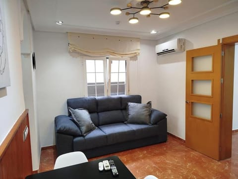 Living room, air conditioner