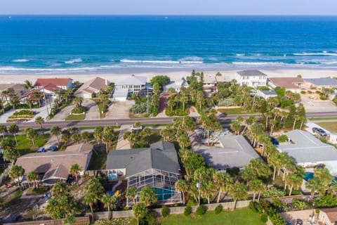 Sandcastle Harbor Pool and FirePit House in Ponce Inlet