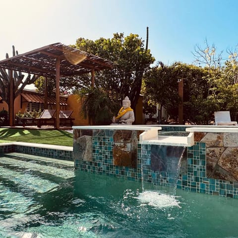 Natural landscape, Pool view, Swimming pool