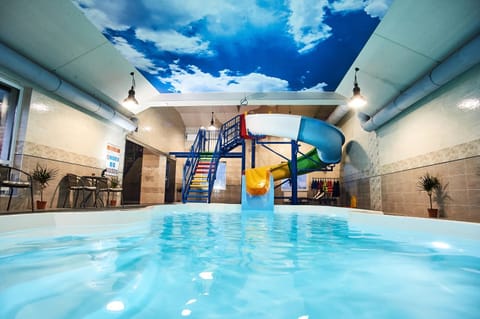 Aqua park, Swimming pool, Swimming pool