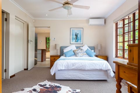 Bed, Bedroom, air conditioner