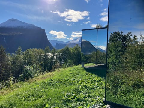 Day, Natural landscape, Sauna, Mountain view