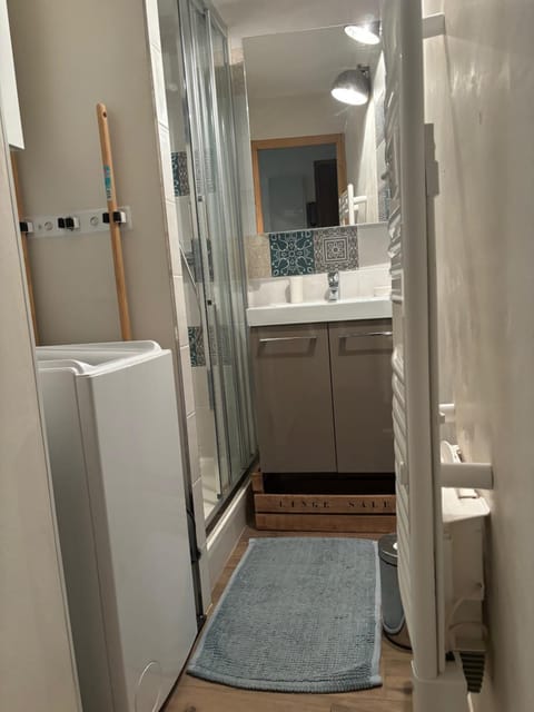 Shower, Bathroom, washing machine