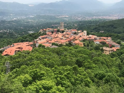Natural landscape, Bird's eye view, City view, Mountain view