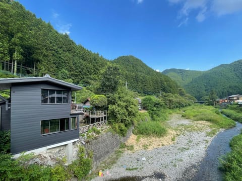 Property building, Natural landscape, River view