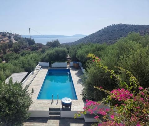 Natural landscape, Pool view, Sea view, Swimming pool