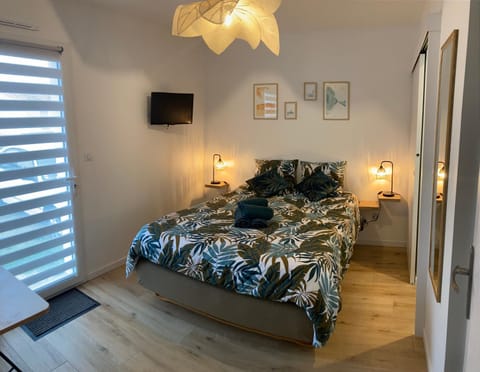 Bed, TV and multimedia, Photo of the whole room, Bedroom