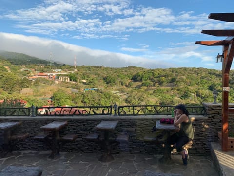 Day, People, Natural landscape, View (from property/room), Balcony/Terrace, Balcony/Terrace, Mountain view
