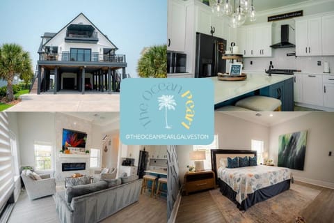 The Ocean Pearl Galveston House in Hitchcock