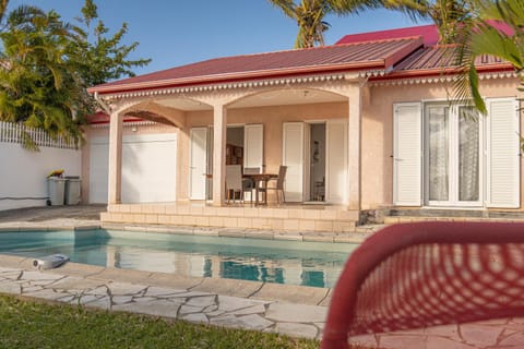 Patio, Day, Pool view, Swimming pool