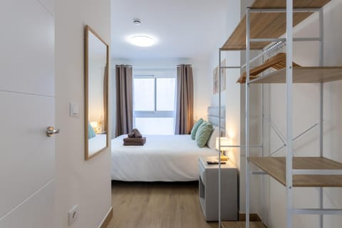 Bed, Photo of the whole room, Bedroom, wardrobe