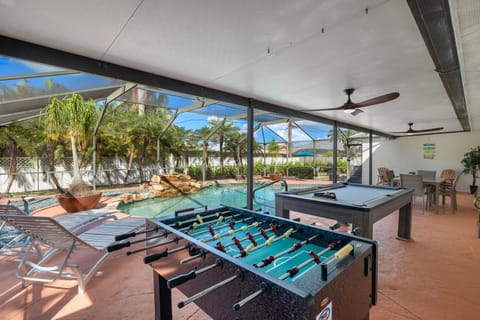Day, Game Room, Pool view, sunbed