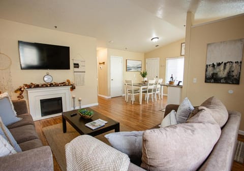 TV and multimedia, Living room, Seating area, Evening entertainment, fireplace