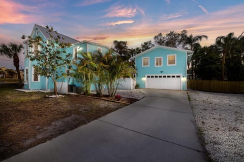 Property building, Sunset