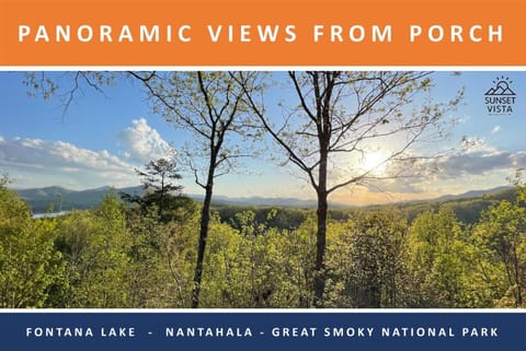 Sunset Vista House in Bryson City