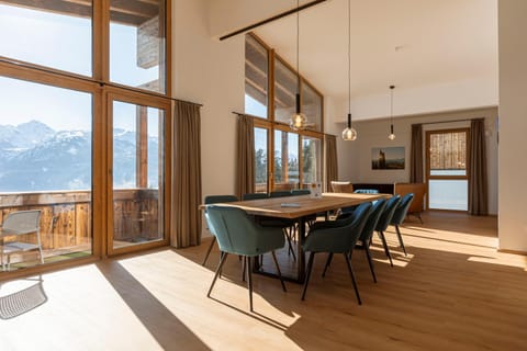 Natural landscape, View (from property/room), Dining area, Mountain view