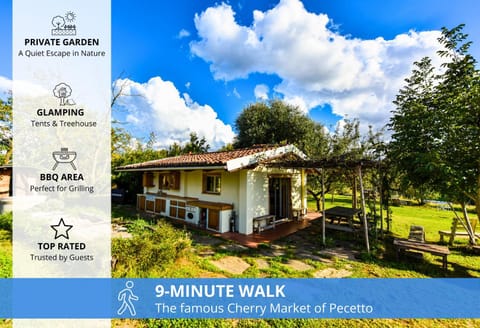 La Collina dei Ciliegi Nature lodge in Piedmont