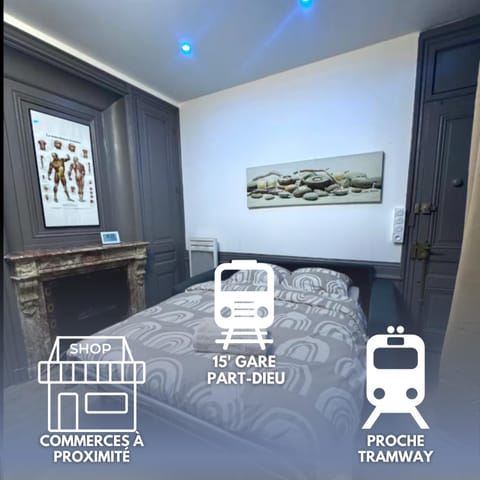 Le Vitton - Appartement proche Gare PartDieu Apartment in Villeurbanne