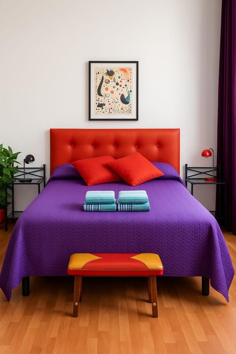 Bed, Bedroom