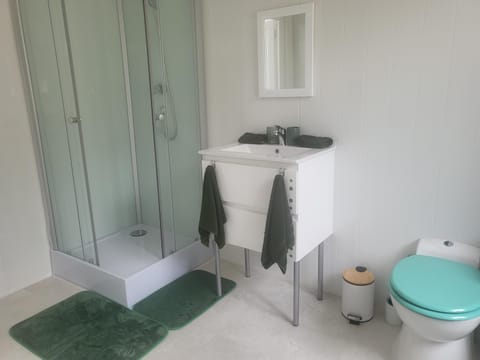 Shower, Toilet, Bathroom, towels