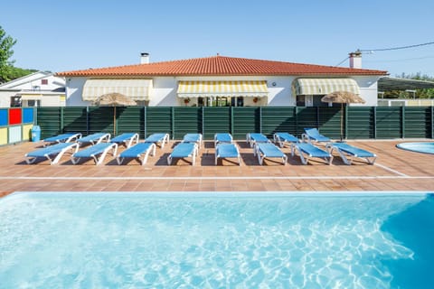 Property building, Living room, Swimming pool