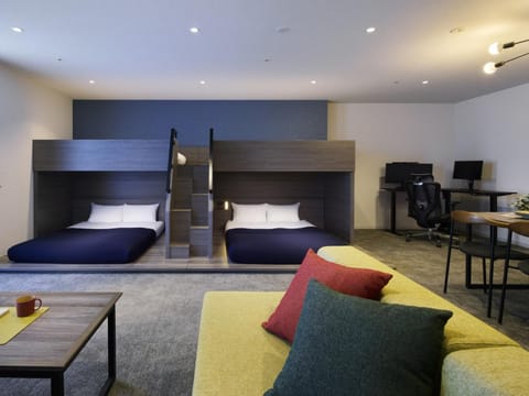 Bed, bunk bed