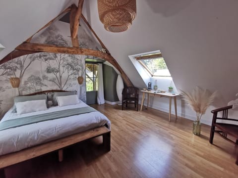 Photo of the whole room, Bedroom